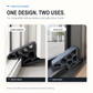 🎯🛍️ -60% ! 🏠Butée de Porte Secure Track – Blocage Sécurisé, Compact & Anti-Chocs