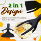 🍳 PROMO LIMITÉE 50% DE RÉDUCTION ! ✨ Pince-Spatule 2 en 1 – Antiadhésif, Silicone, Polyvalent 🥘