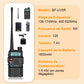 Radio amateur UV-5R longue portée UV5R Radio bidirectionnelle double bande Walkie