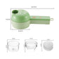 🍴🛒 -50% ! ⚡Robot Culinaire Sans Fil Multifonction 4 en 1 – Hachoir, Trancheur, Brosse & Compact