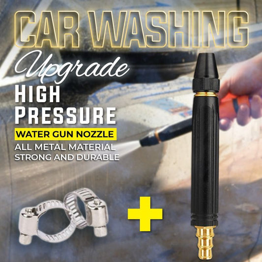 🚿50 % DE RÉDUCTION – Nettoyeur haute pression pour voitures et jardin ! 💦🚗 10 fois plus puissant, 8 modes de pulvérisation et boîtier métallique ultra-résistant