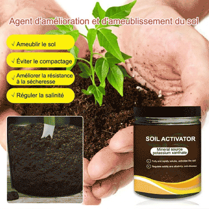 🌱50 % DE RÉDUCTION! 🏗️ Agent d‘Ameublissement pour Sol – Améliore la Structure, Drainage & Fertilité 🌿