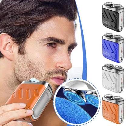 🔥Ventes chaudes - 49% de réduction🔥Rasoir électrique portable à double anneau rotatif