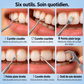 Ensemble de Cure-Dents Réutilisables en Inox🦷Durable & Hygiénique