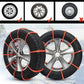 🚗 DERNIER JOUR – 50% DE RÉDUCTION ! ✨ Chaînes Antidérapantes en Nylon – Installation en 10s, Résistent à -35°C, pour Neige, Glace & Boue ! ❄️🔒