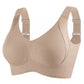 💕50% DE RÉDUCTION ! 💐Soutien-gorge sans coutures à rayures subtiles avec soutien en W – Confort et style !