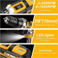 Perceuse-Visseuse Sans Fil 21V avec Couple 45 Nm – 2 Batteries, 2 Vitesses, 25+3 Réglages, Mandrin 10 mm, LED