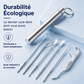 Ensemble de Cure-Dents Réutilisables en Inox🦷Durable & Hygiénique