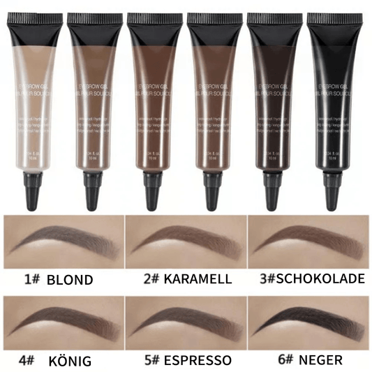 🔥 Achetez 1, obtenez 1 GRATUITEMENT:SEULEMENT 9,99 €  ! 🔥 Gel teinture pour sourcils longue tenue – Waterproof, 24h & naturel 🥰💄