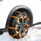 🚗 DERNIER JOUR – 50% DE RÉDUCTION ! ✨ Chaînes Antidérapantes en Nylon – Installation en 10s, Résistent à -35°C, pour Neige, Glace & Boue ! ❄️🔒