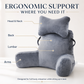 Coussin de lecture multifonctionnel avec soutien lombaire