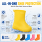 ☔ 👟50% RABATT – Couvre-chaussures silicone étanches – toutes tailles – sans couture – nomades – hommes, femmes, enfants
