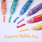 🎄🖊️ Stylos Bubble Popcorn 3D — Dessins Gonflés Magiques