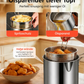🍳 50% RABATT! 🍟 Multifunktionale Fritteuse aus Edelstahl 304 – Robust, hitzebeständig & vielseitig – Ideal für knuspriges Frittieren zu Hause ✨