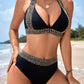 🌊 Limited Time 50% Off-Seductive Women's V-Neck Wave Swimsuit