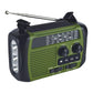 Radio d'urgence solaire à manivelle multifonction