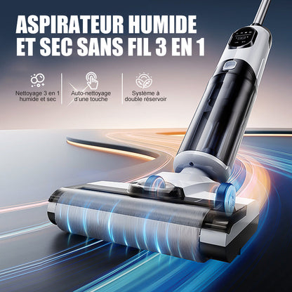 Aspirateur humide et sec sans fil 3 en 1