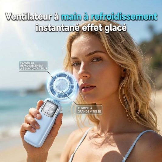 Ventilateur à Main à Refroidissement par Semi-conducteur