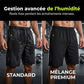 Short de sport homme à séchage rapide