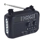 Radio d'urgence solaire à manivelle multifonction