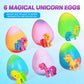 🦄 Œufs magiques d'où éclosent des licornes
