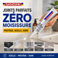 Mastic imperméable et résistant aux moisissures pour cuisine et salle de bain
