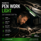 🔦🧲 Lampe de travail multifonctionnelle à aimant puissant – Format stylo, fixation sûre sur toute surface métallique, éclairez vos chantiers, capots et étagères sans tenir la lampe, le couteau suisse des mécano et bricoleurs ⚙️💡