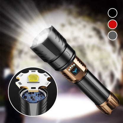 🔥 2026 Nouvelle mise à niveau🔥Lampe de poche LED haute luminosité et éclairage longue distance