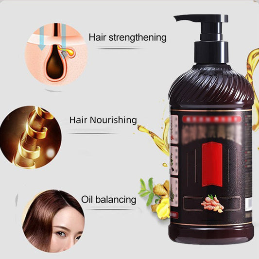 Shampooing Nourrissant aux Extraits d'Herbes pour Hommes et Femmes