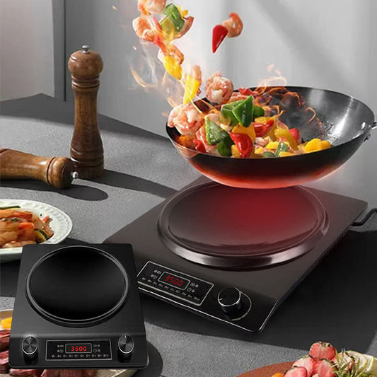 Offre à durée limitée : 50 % de réduction - Table de cuisson à induction 3500 watts, 10 réglages de température