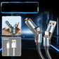 🐣💡⚡ Câble de Données 4‑en‑1 Charge Rapide | Lumière Clignotante Douce • Promo Pâques ✨🎁