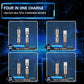 🐣💡⚡ Câble de Données 4‑en‑1 Charge Rapide | Lumière Clignotante Douce • Promo Pâques ✨🎁