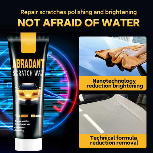 Cire Efface Rayures et Micro-rayures 120g pour Voiture
