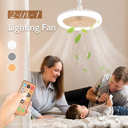 ⏳Réduction limitée de 50%🎁Remote Control Aromatherapy Ceiling Fan with Light