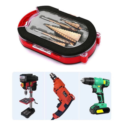 🔥50 % de réduction 💥Lot de 6 forets HSS revêtus de titane