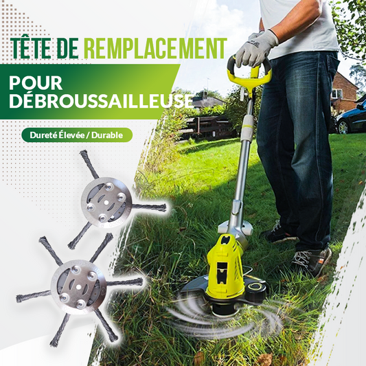 🌿 ACHETEZ 1, OFFERT 1 ! 🔧 Tête de Remplacement pour Débroussailleuse – Universelle, Installation Facile & Construction Durable pour Jardinage ✨