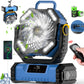 🥳Offre à moitié prix✨Ventilateur Oscillant Portable avec Télécommande
