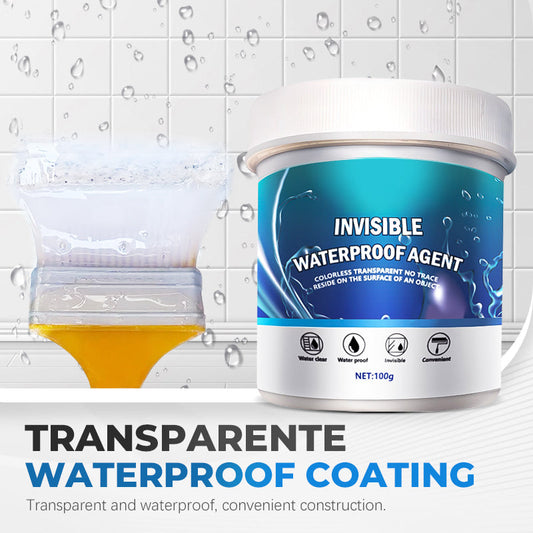 📢😍Achetez 3 obtenez 2 gratuit💥3* pinceaux gratuits💥Revêtement transparent et étanche pour l'intérieur et l'extérieur🚨