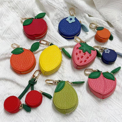 Mini porte-monnaie mignon en forme de fruit