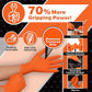 (30 paires)🔥🔥Gants jetables en nitrile avec renfort à motif losange, gants de protection industriels