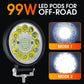 📢Dernier jour de soldes⏰🔦 Projecteur LED 4 Pouces 99W pour Off-Road📍999 perles LED📍