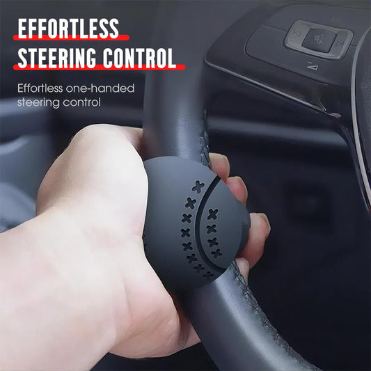 🚗 Plus vous achetez, plus la remise est importante✨ Pommeau de Volant Ergonomique - Design Texturé Antidérapant pour une Meilleure Prise en Toutes Circonstances 🔧💫