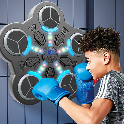 🥊🎶60 % de réduction + Livraison gratuite ! Machine de boxe Bluetooth pour enfants – Fun, Énergie & Exercice à la Maison 🔥