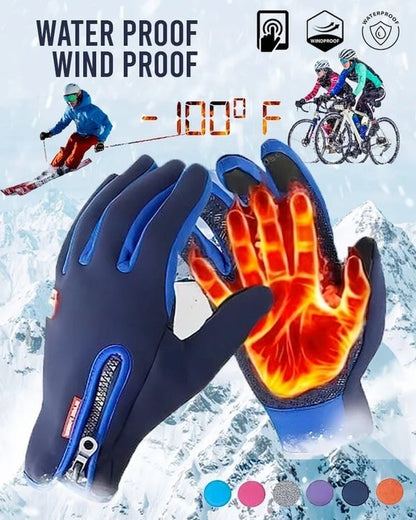 📱Compatibles avec les écrans tactiles🔥Gants thermiques chauds pour le cyclisme, la course à pied et la conduite🧤