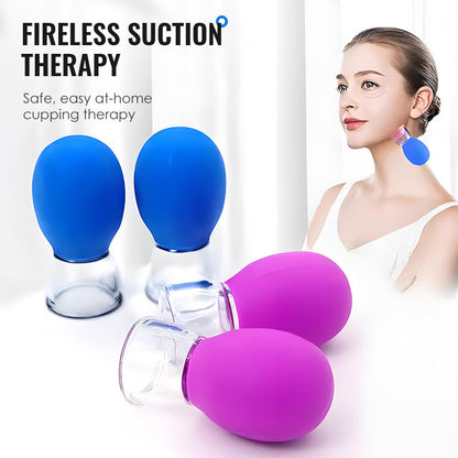 ✨Ventouses de massage en verre et silicone à aspiration sous vide✨