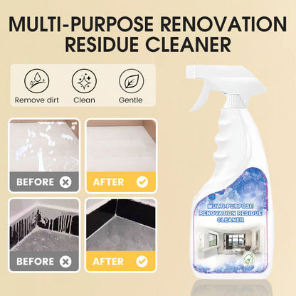 Nettoyant multi-usages pour résidus de rénovation