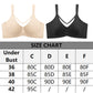 🏆 52% DE RÉDUCTION ! 💐Soutien-gorge élégant et transparent à couverture intégrale pour femmes rondes