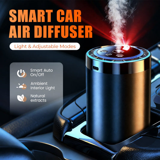 🏆 50 % DE RÉDUCTION EN CE MOMENT ! 🚗Diffuseur d'air intelligent pour voiture avec lumière et modes réglables