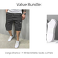 🩳 50% DE RÉDUCTION 💥 Short cargo léger à cordon – Tissu respirant, multi-poches & coupe confort – Parfait pour le quotidien, les voyages ou les journées actives – polyvalent et pratique 👖
