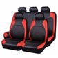 📢📢50% DE RÉDUCTION !! Livraison gratuite⏰ Ensemble de 9 housses de siège auto en cuir – Ajustement universel, durables & faciles d'entretien – Parfaites pour le confort & la protection en voiture 🚗